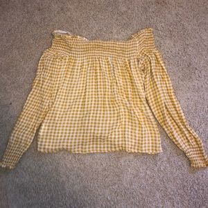 Off the shoulder top